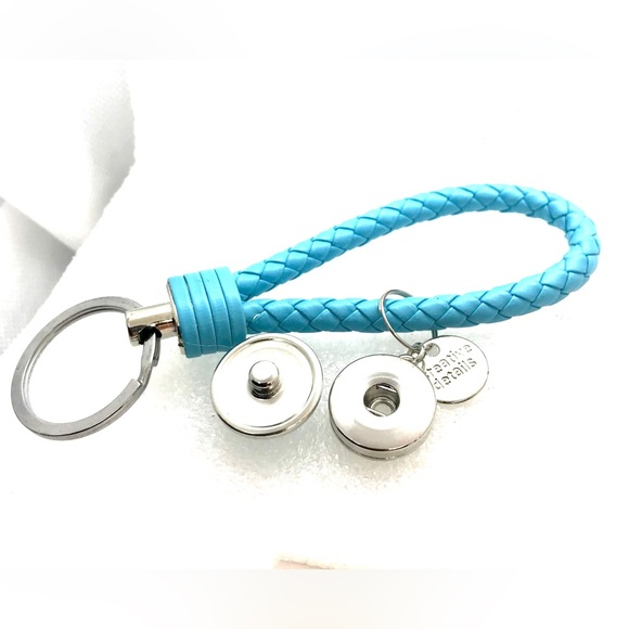 Super cute purse bag Purse charm pull keychain with handmade 20mm snap display - Picture 4 of 4